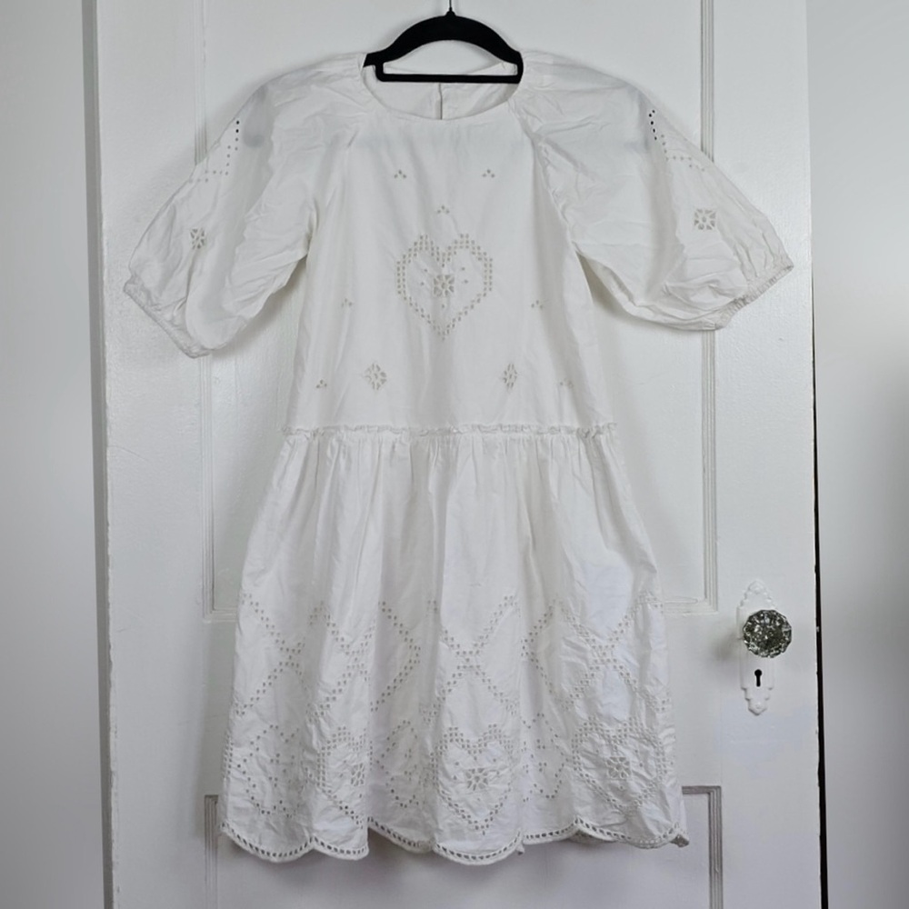 Zara Sweetheart Cottagecore Dress 🤍